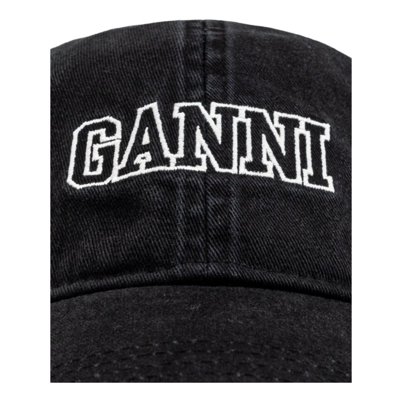 GANNI Hats Black Scarves Hats & Gloves Ganni