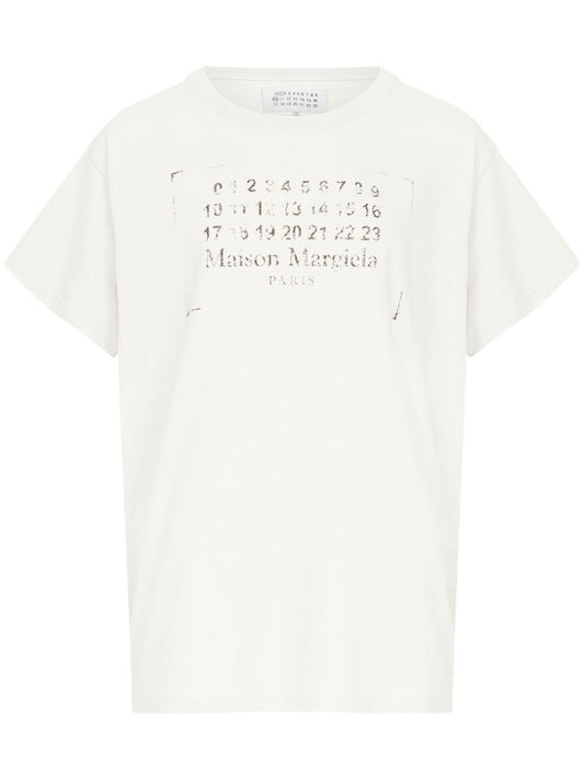 Maison Margiela Printed T-shirt Topwear Maison Margiela