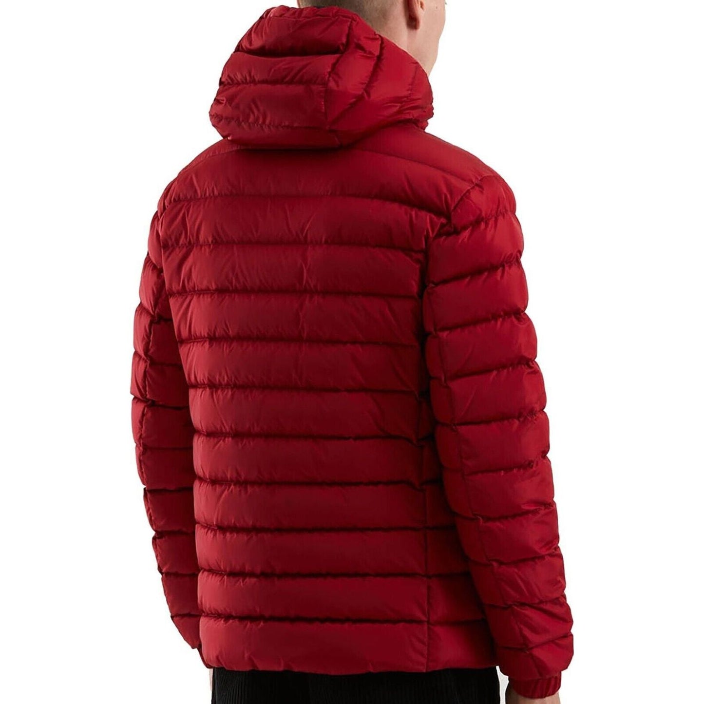 Refrigiwear Red Nylon Men Jacket Refrigiwear