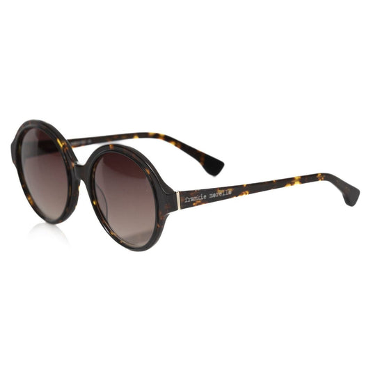 Frankie Morello Black Acetate Women's Sunglass Frankie Morello