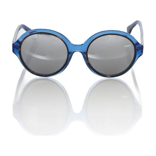 Frankie Morello Blue Acetate Women Sunglass Frankie Morello