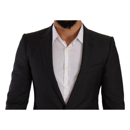 Dolce & Gabbana Black MARTINI Single Breasted 2 Piece Suit