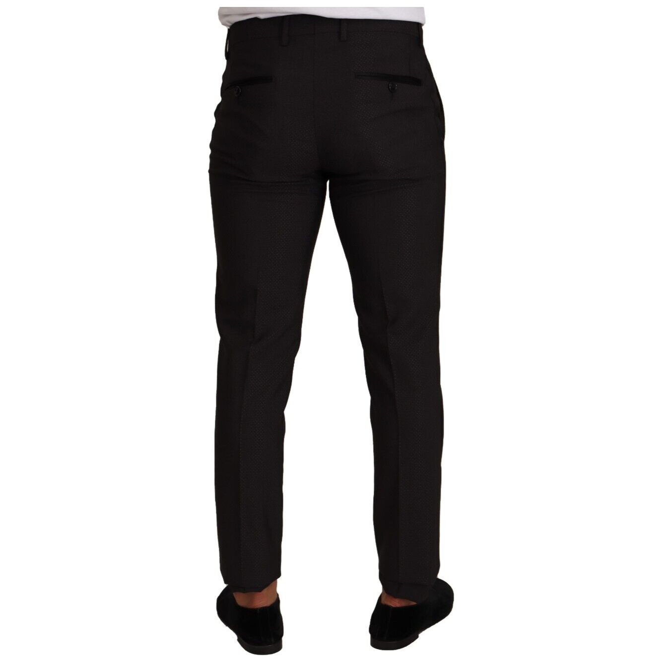 Dolce & Gabbana Elegant Skinny Tuxedo Trousers Dolce & Gabbana