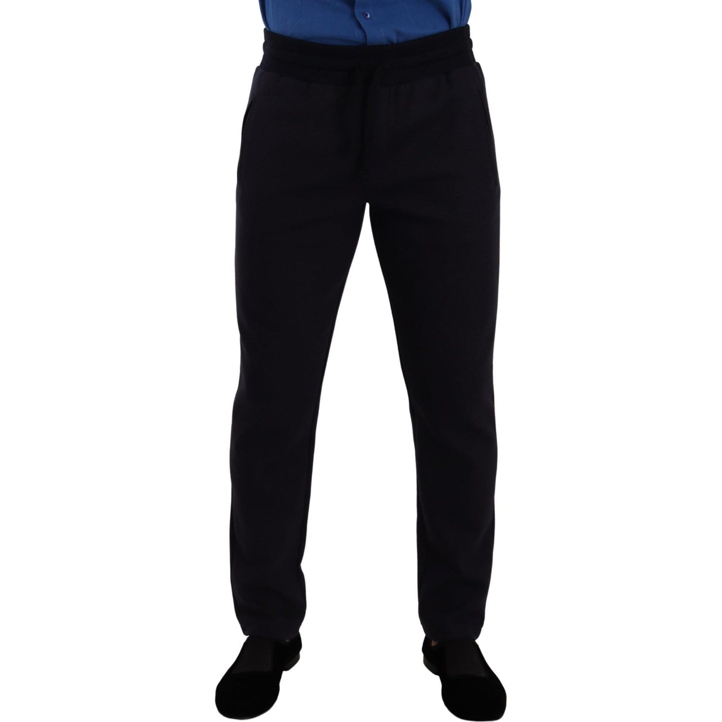 Dolce & Gabbana Elegant Blue Jogger Pants for Men Dolce & Gabbana