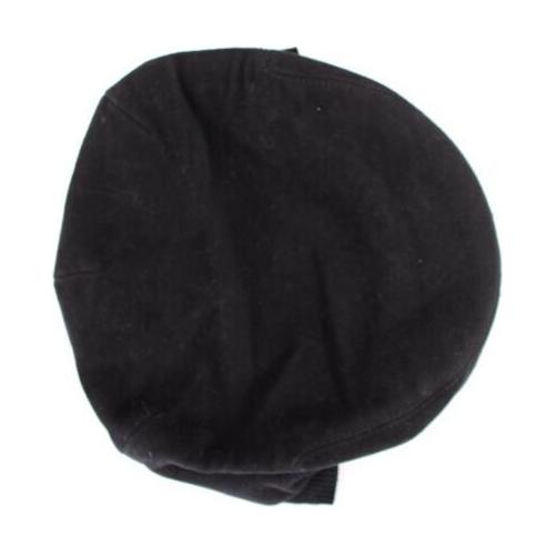 Dolce & Gabbana Sleek Black Newsboy Cap Dolce & Gabbana