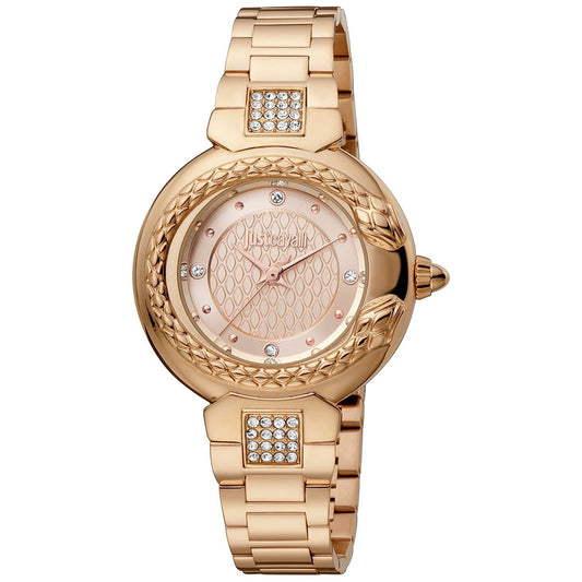 Just Cavalli Rose Gold Women Watch Just Cavalli