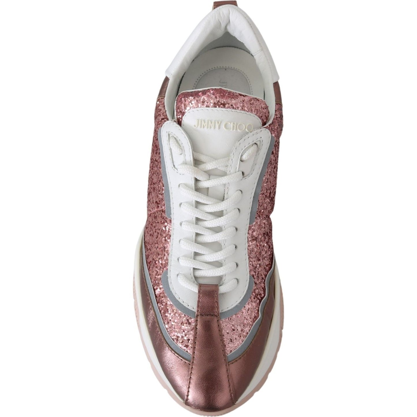 Jimmy Choo Candyfloss Glitter Sneaker Euphoria Jimmy Choo