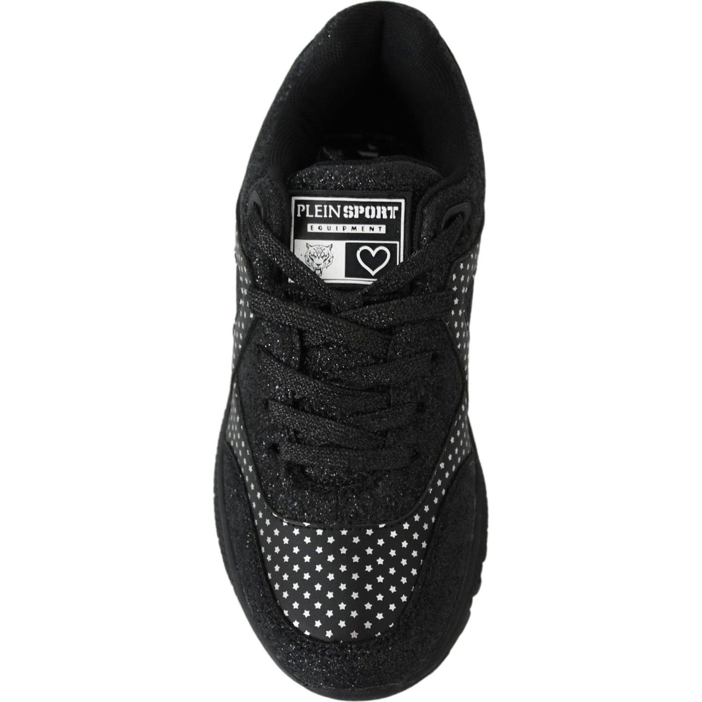 Plein Sport Elegant Black Runner Jasmines Sport Shoes Plein Sport