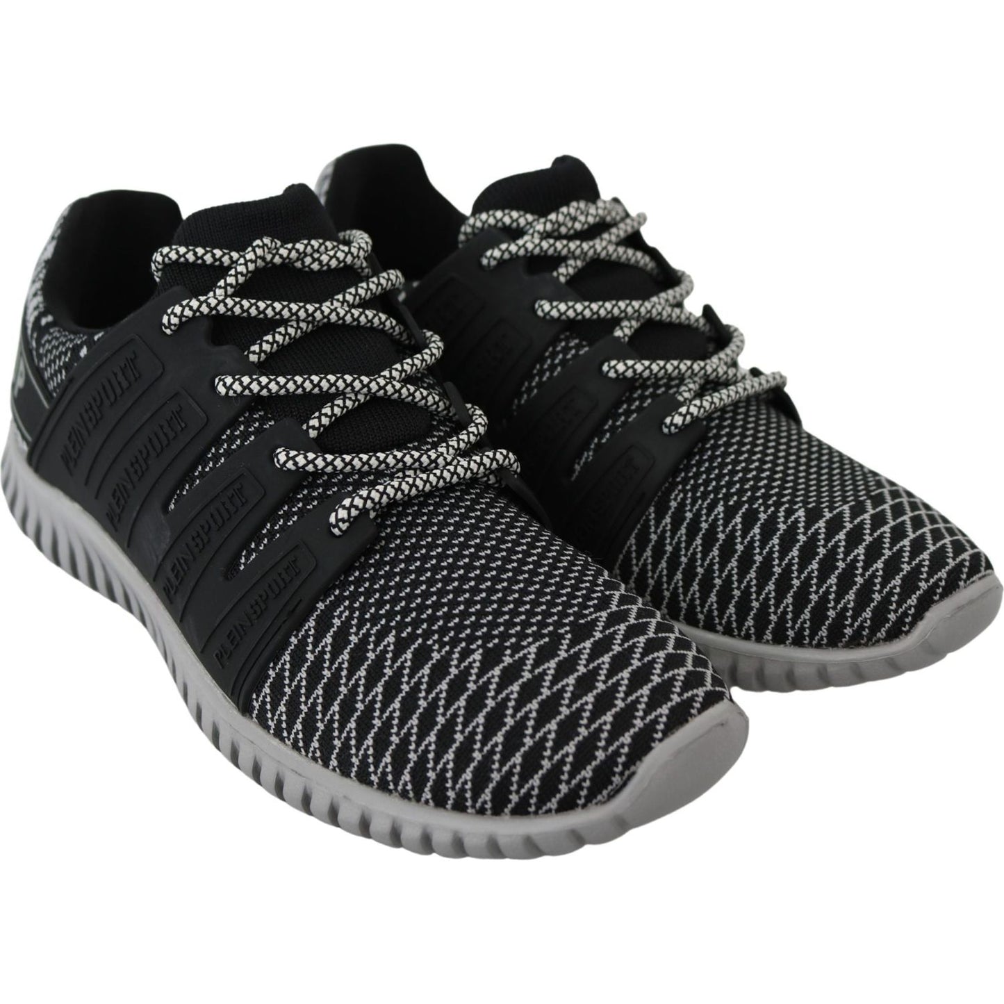 Plein Sport Exclusive Runner Mason Sneakers - Jet Black Plein Sport