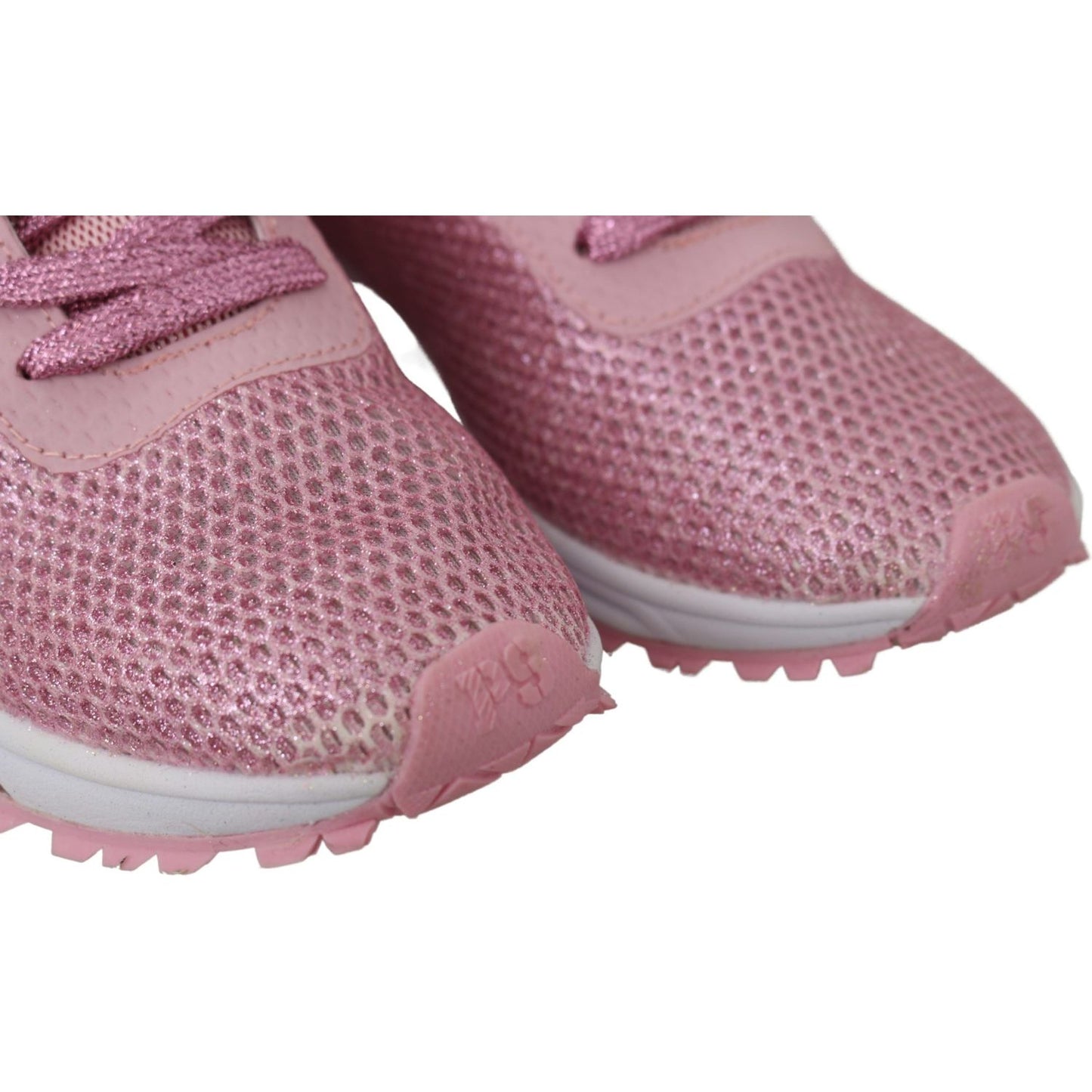 Plein Sport Chic Powder Pink High-Craft Sneakers Plein Sport