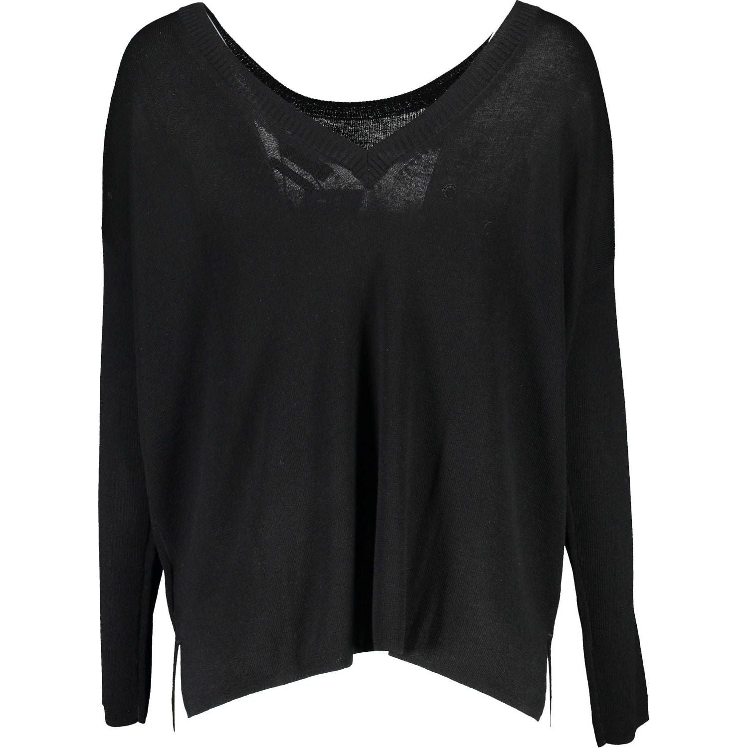 Gant Black Wool Women Sweater