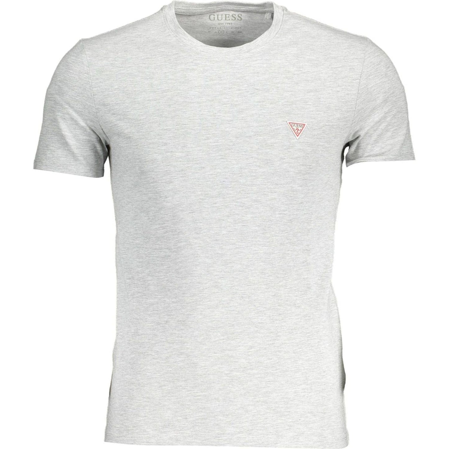 Guess Jeans Gray Cotton Men T-Shirt Guess Jeans