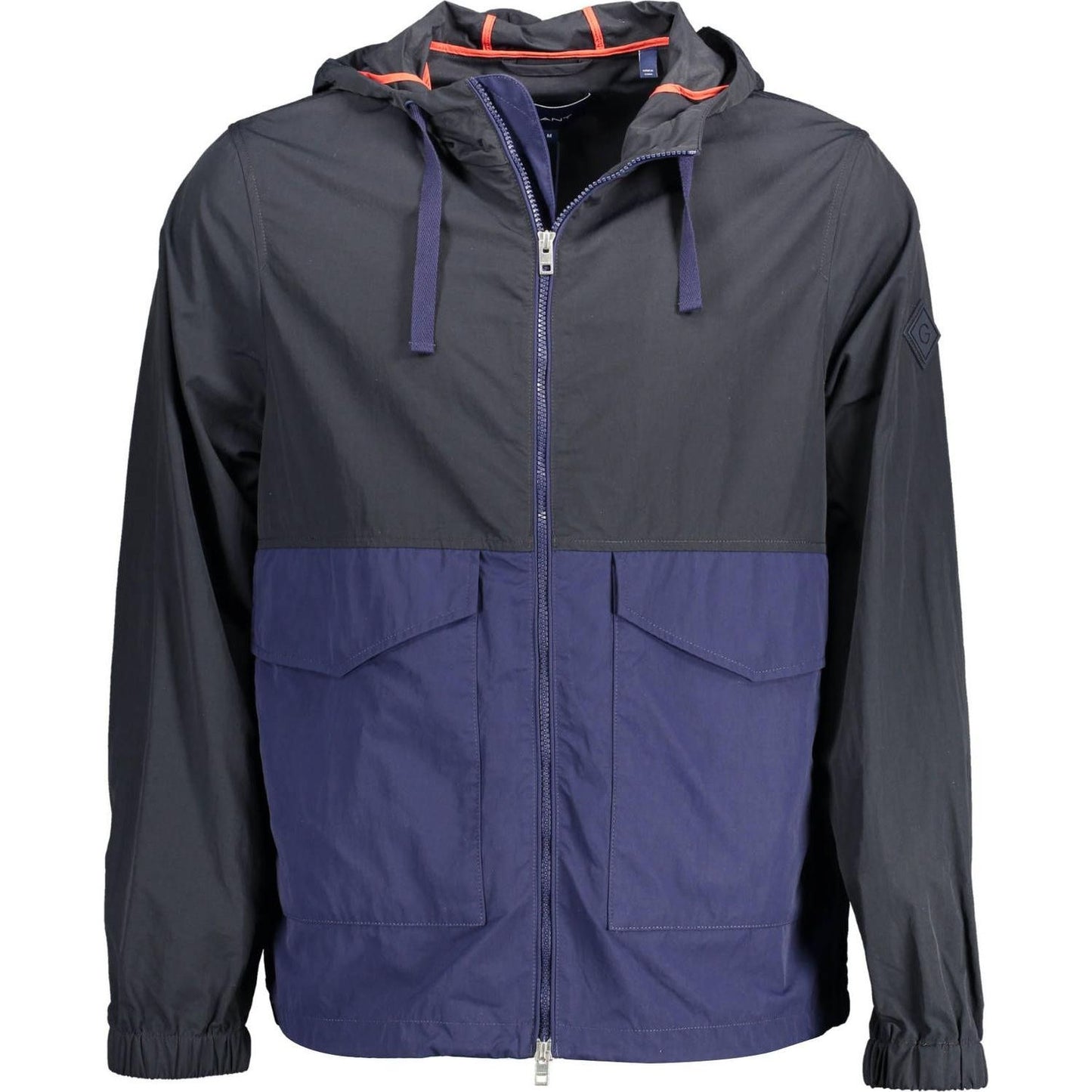 Gant Blue Polyamide Men Jacket Gant