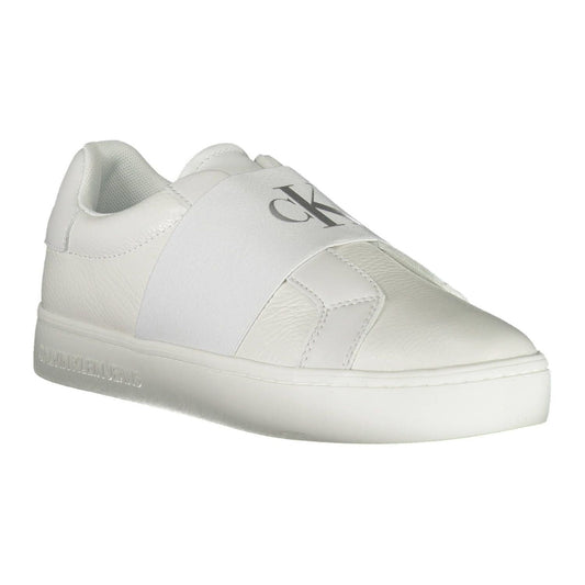 Calvin Klein White Leather Women Sneaker Calvin Klein