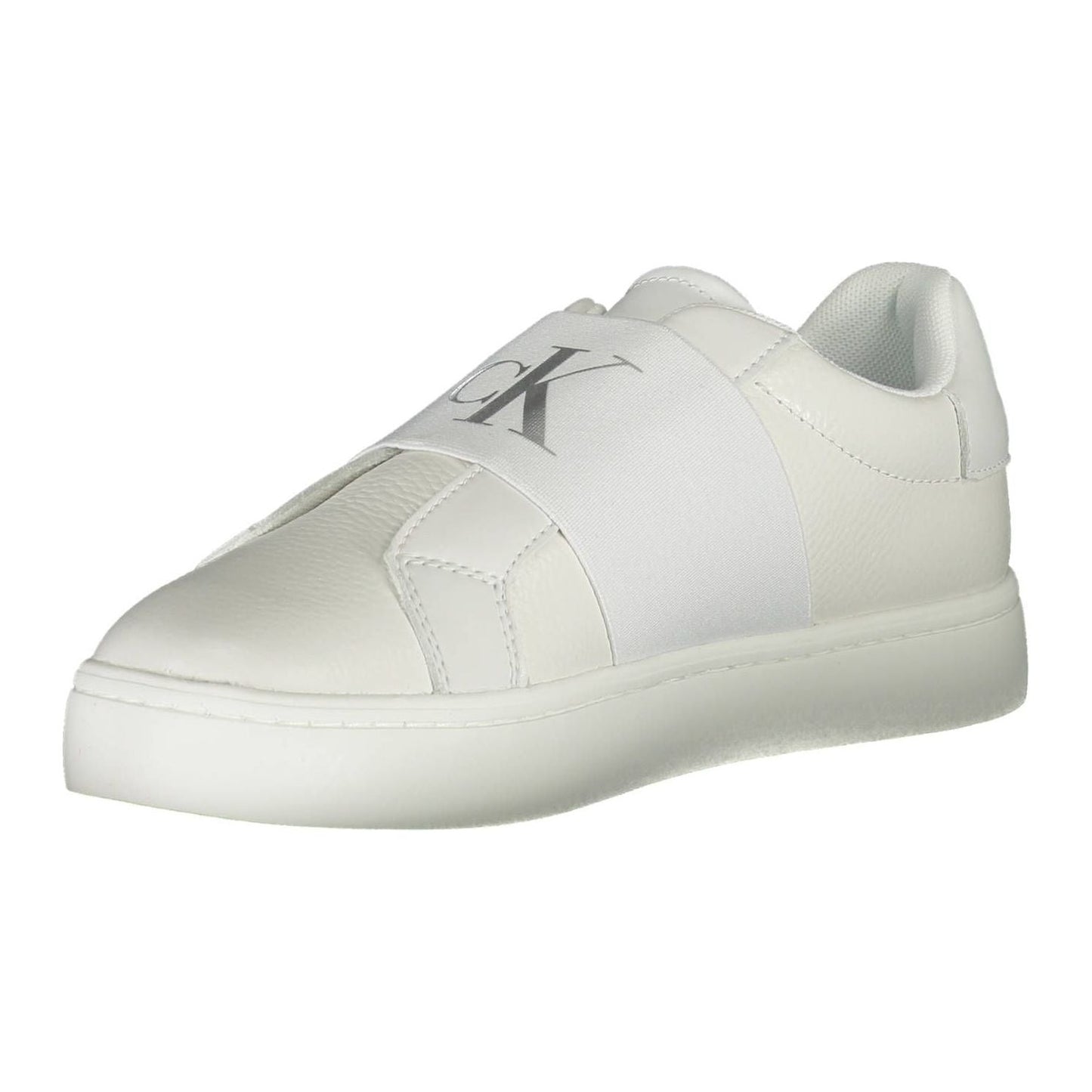 Calvin Klein White Leather Women Sneaker Calvin Klein