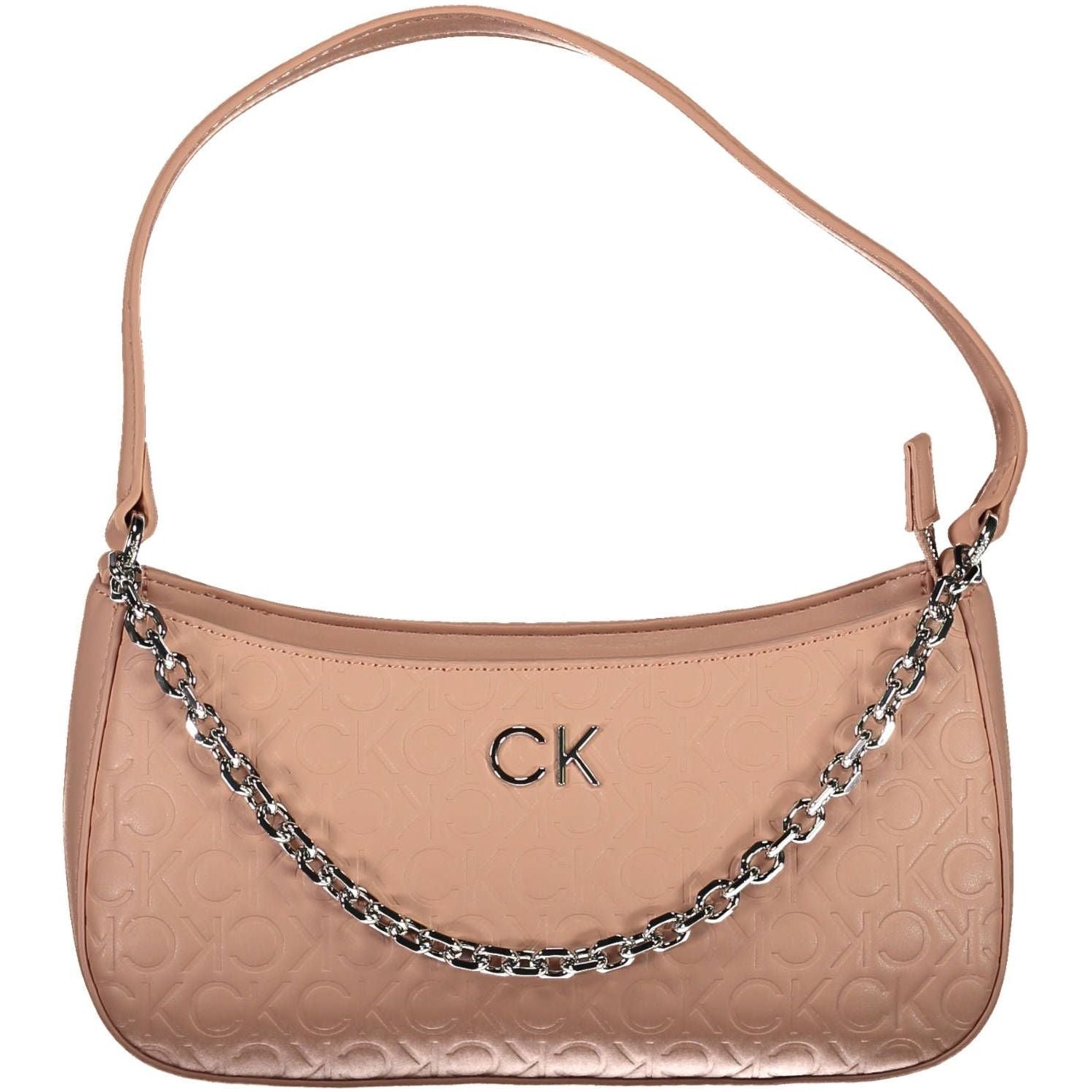 Calvin Klein Pink Polyester Women Handbag