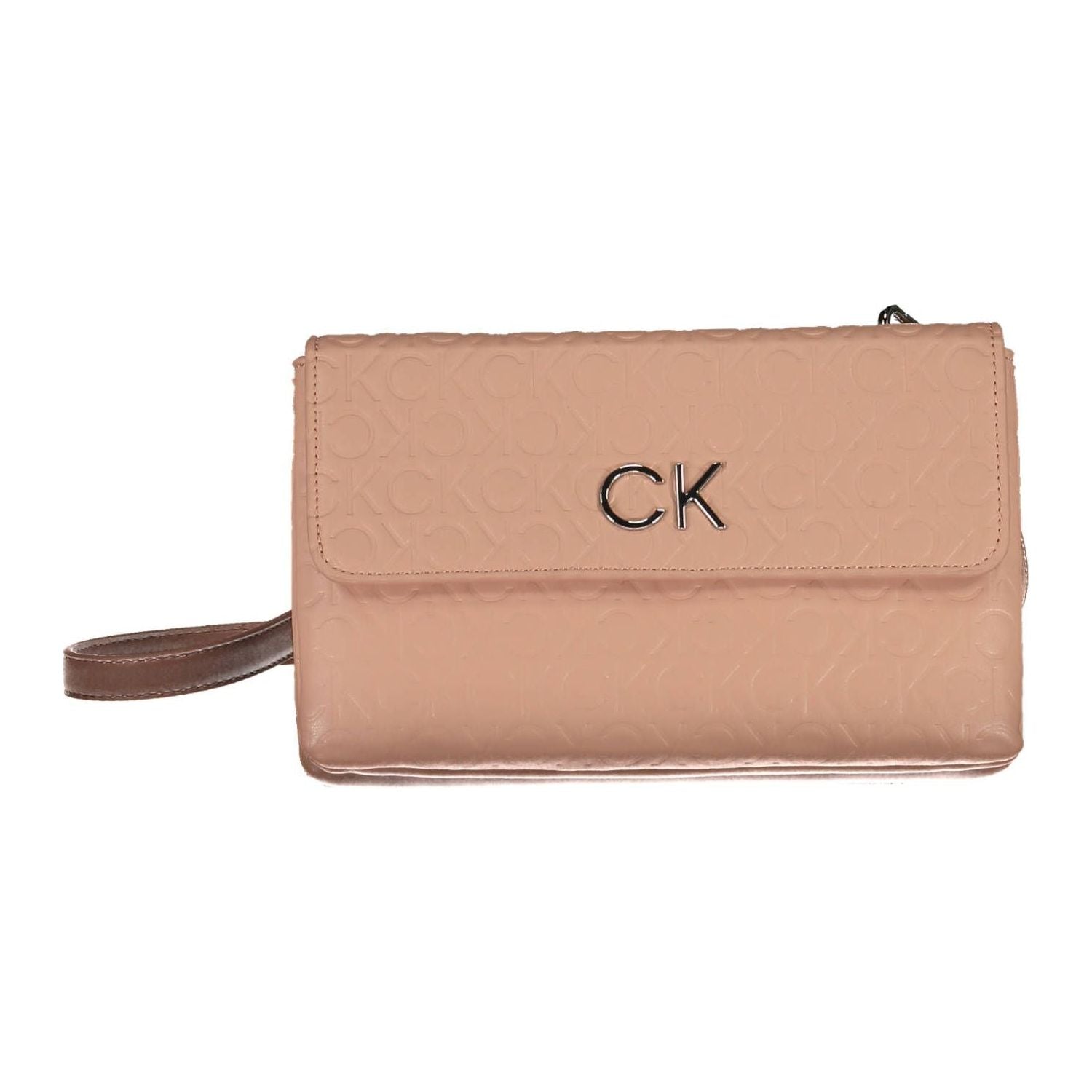 Calvin Klein Pink Polyester Women Handbag