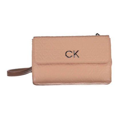 Calvin Klein Pink Polyester Women Handbag Calvin Klein