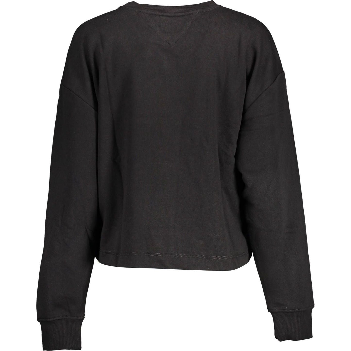 Tommy Hilfiger Black Cotton Women Sweater Tommy Hilfiger