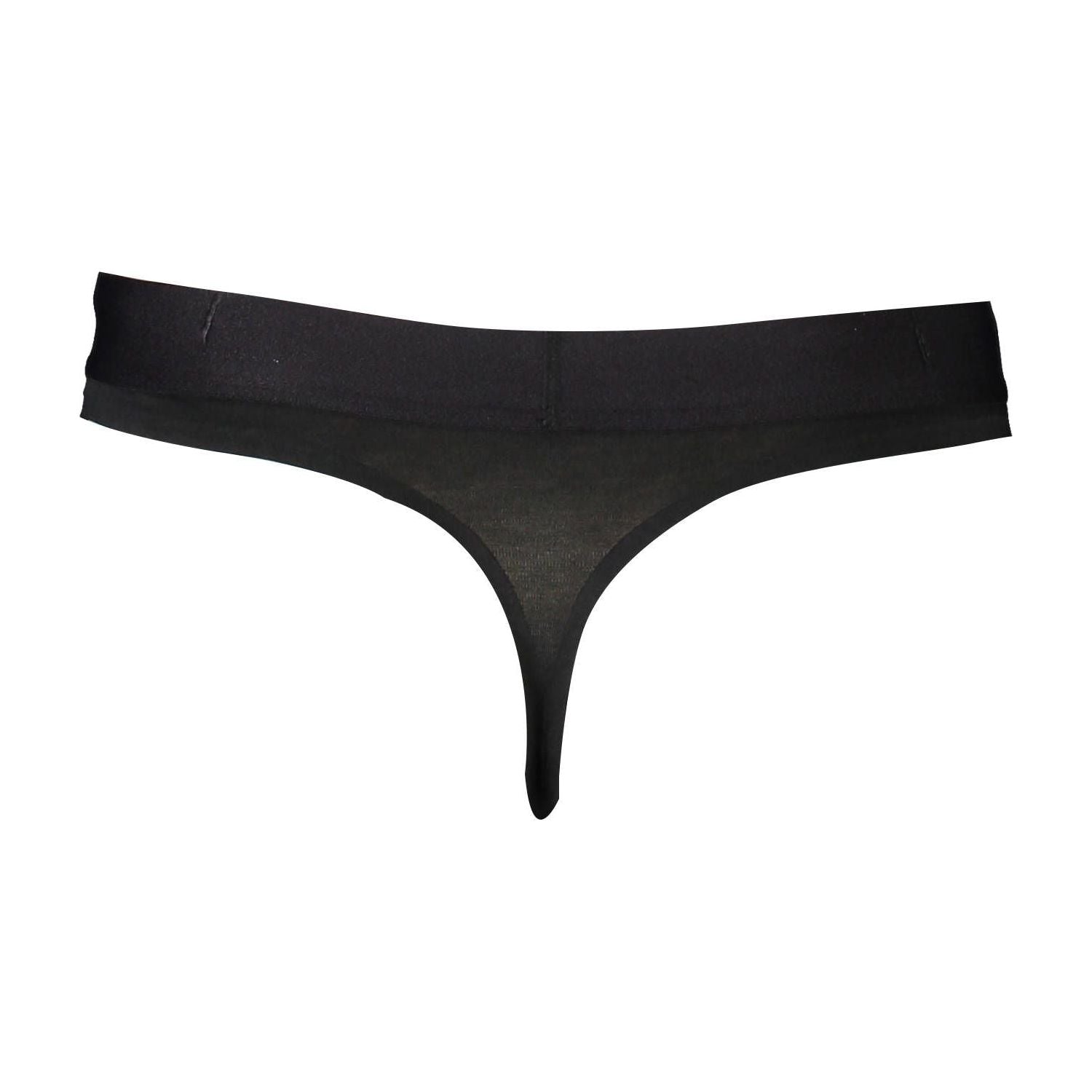 Calvin Klein Black Cotton Women Thong