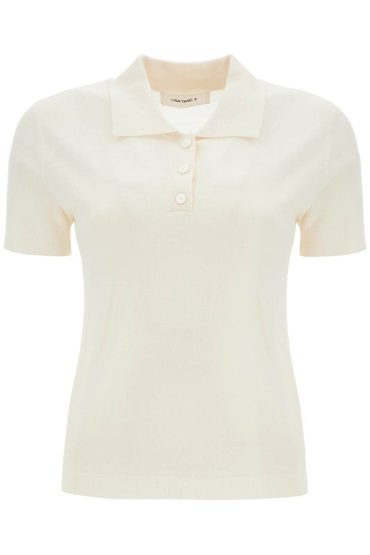 Lisa Yang Lisa Yang cashmere nai polo shirt