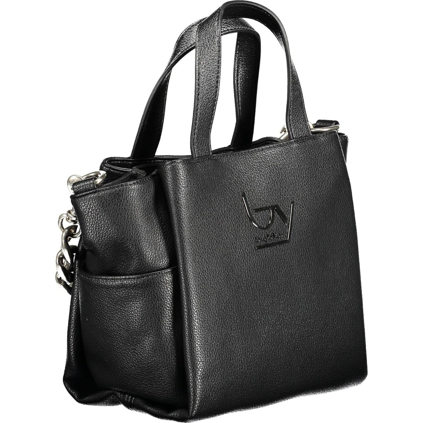 BYBLOS Black Polyethylene Women Handbag BYBLOS