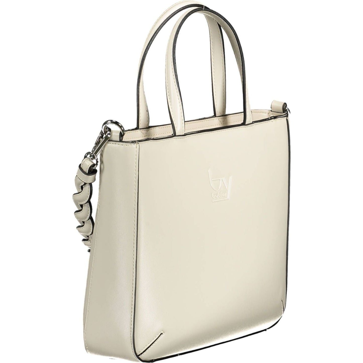 BYBLOS White PVC Women Handbag BYBLOS