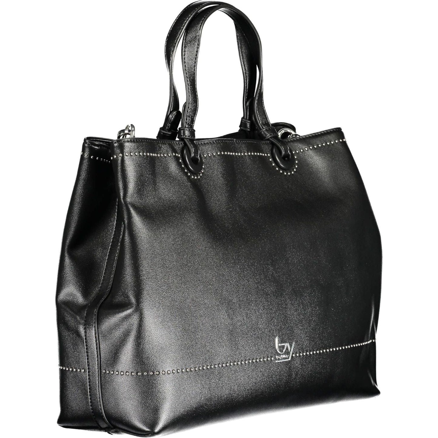 BYBLOS Black Polyethylene Women Handbag BYBLOS