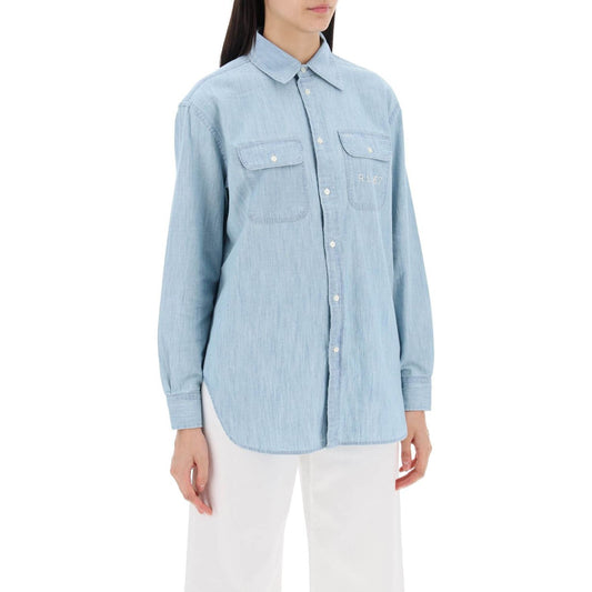 Polo Ralph Lauren embroidered chambray Topwear Polo Ralph Lauren