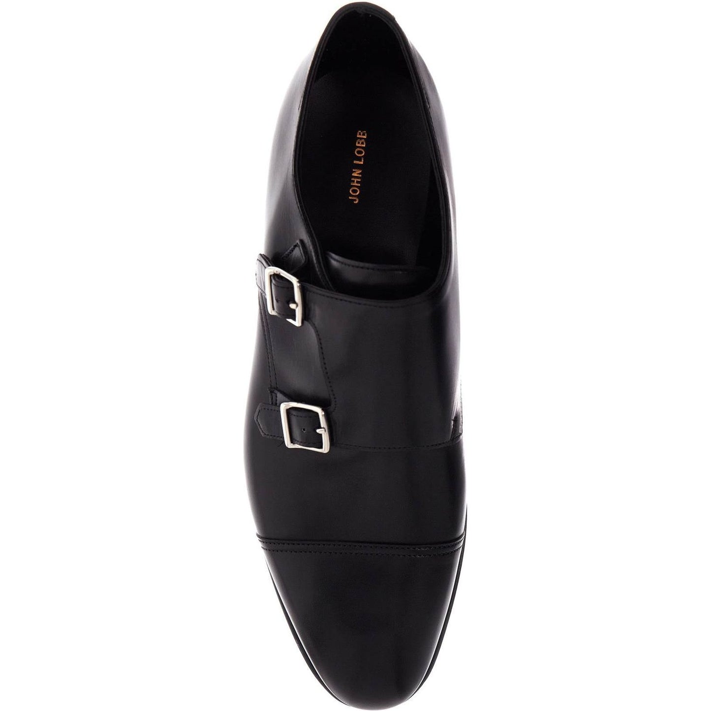 John Lobb smooth leather william monk strap Lace-ups John Lobb