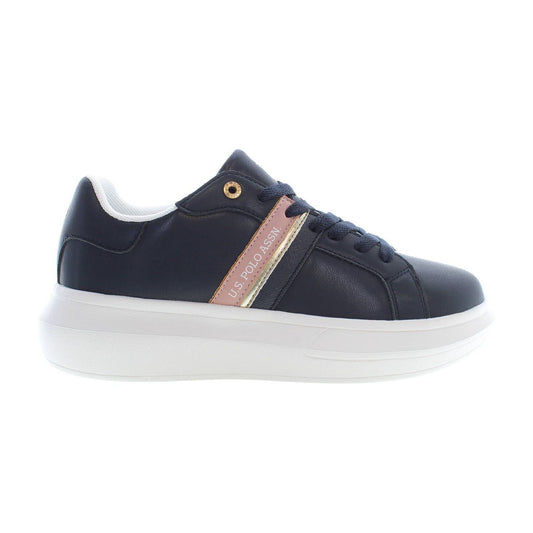 U.S. POLO ASSN. Blue Polyester Women Sneaker U.S. POLO ASSN.