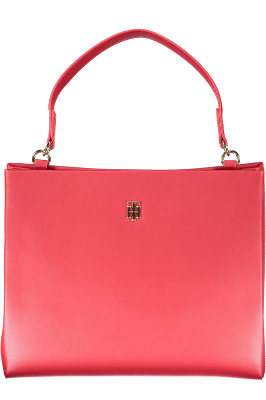 Tommy Hilfiger Red Polyethylene Women Handbag Tommy Hilfiger