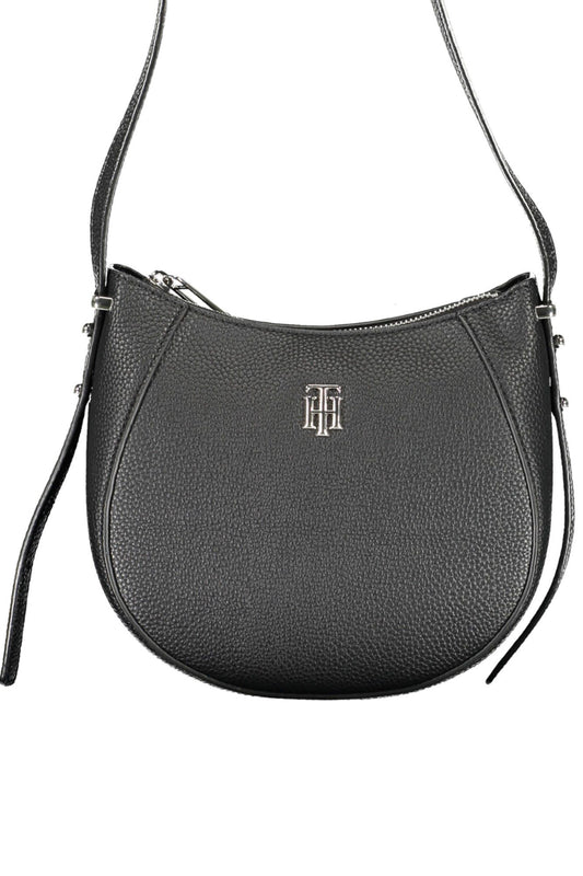 Tommy Hilfiger Black Polyethylene Women Handbag Tommy Hilfiger