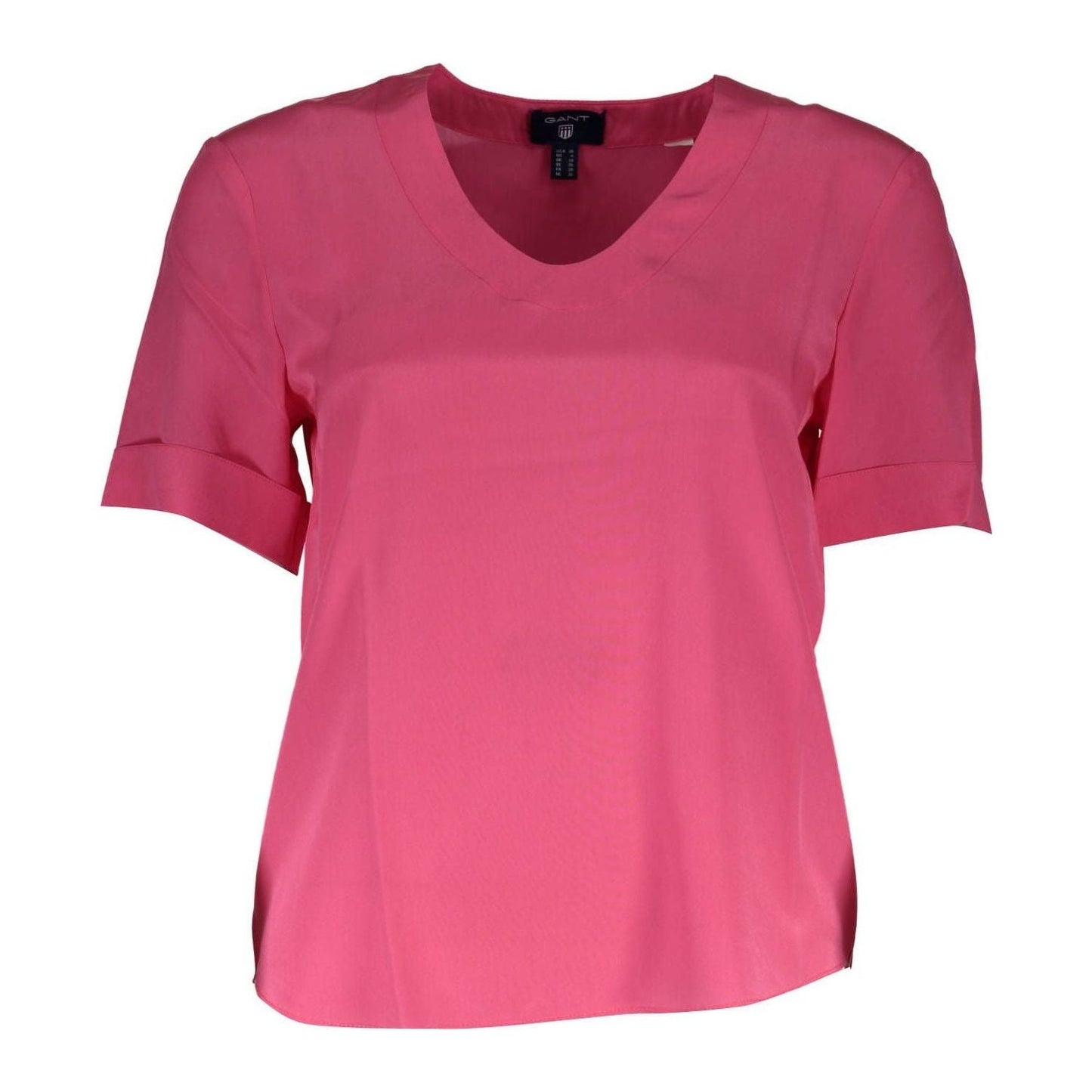 Gant Pink Silk Women TShirt Gant