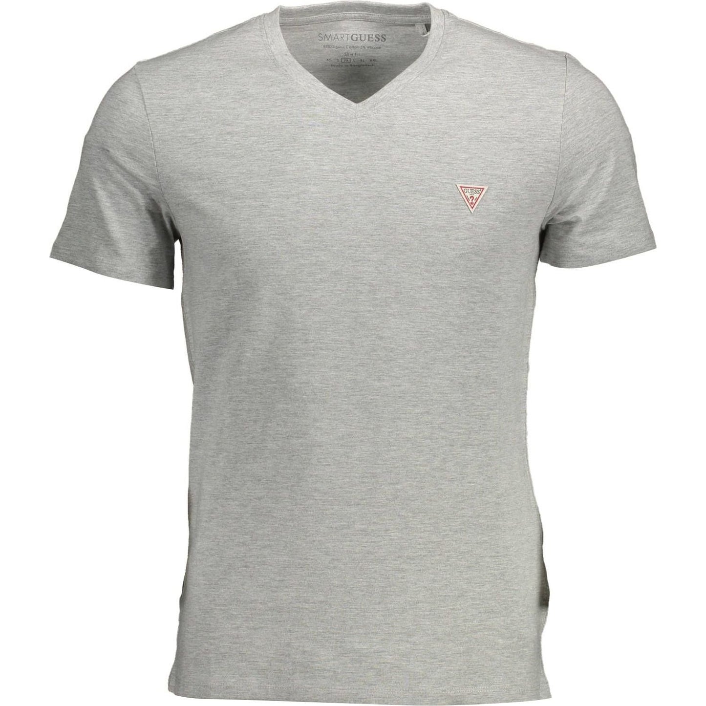 Guess Jeans Gray Cotton Men TShirt Guess Jeans