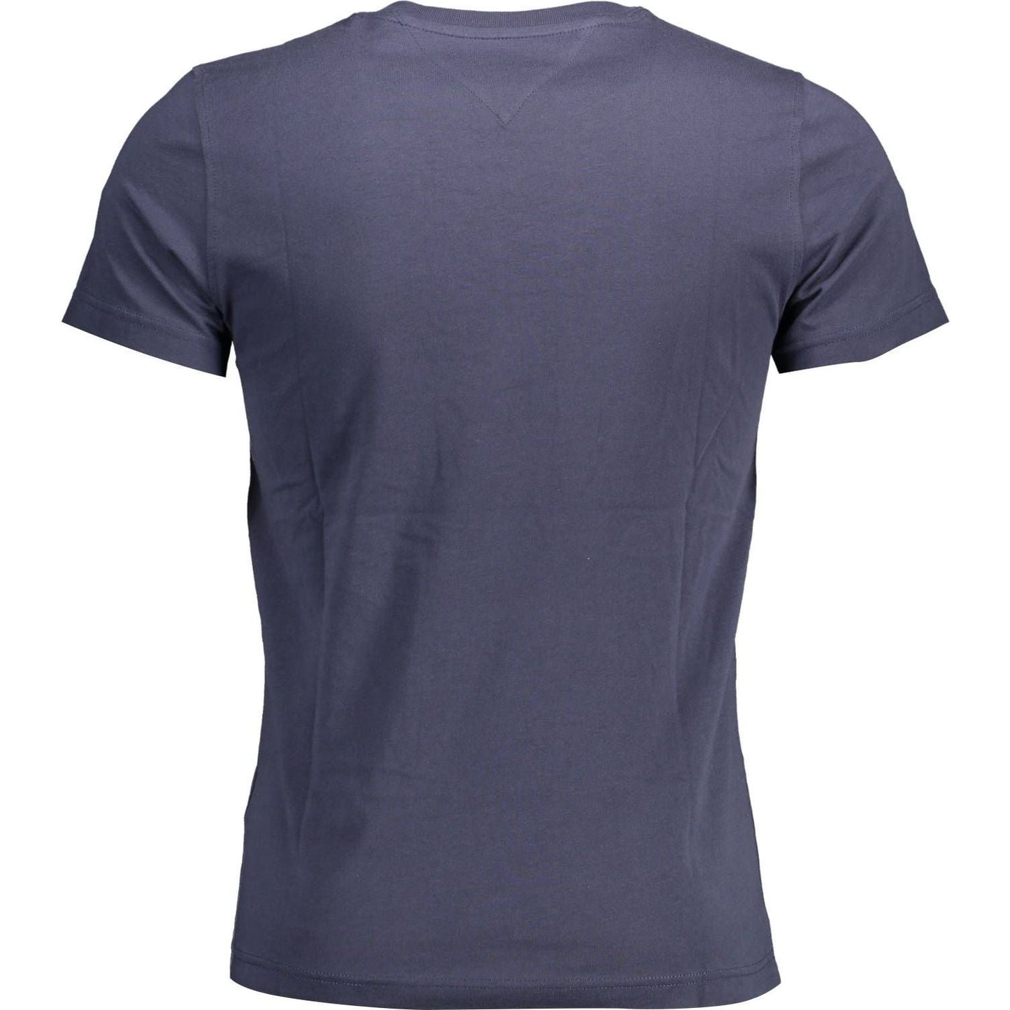 Tommy Hilfiger Blue Cotton Men T-Shirt Tommy Hilfiger