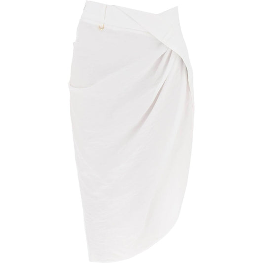 Jacquemus la jupe saudade asymmetric skirt Skirts Jacquemus