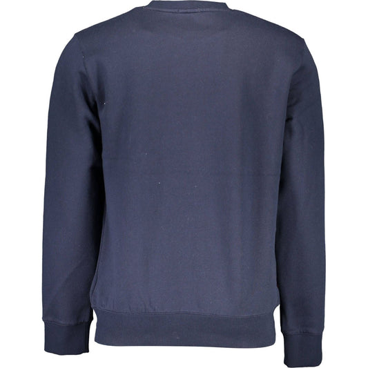 Timberland Blue Cotton Men Sweater Timberland