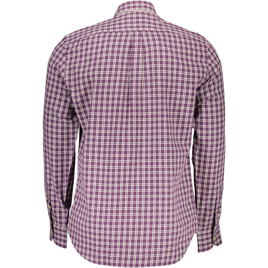 Harmont & Blaine Purple Cotton Men Shirt Harmont & Blaine