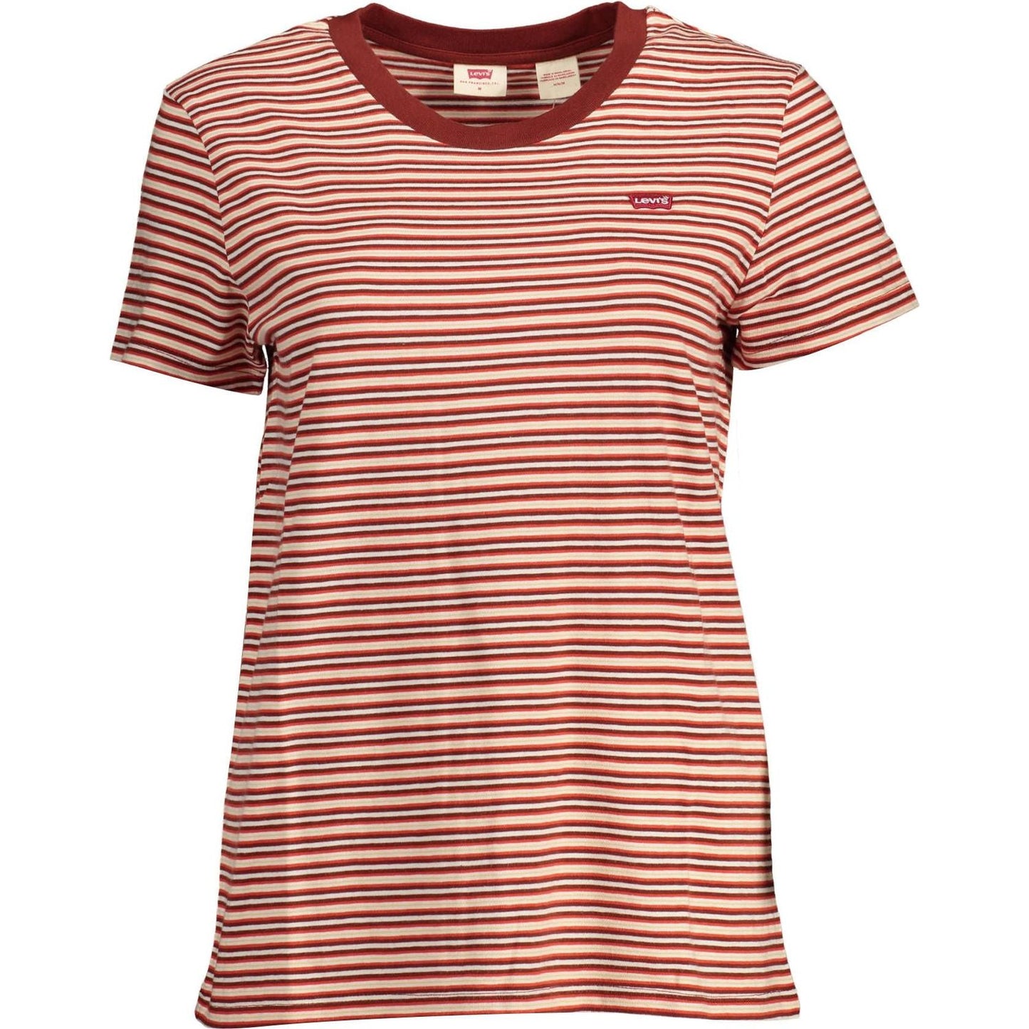 Levi's Red Cotton Women T-Shirt Levi's