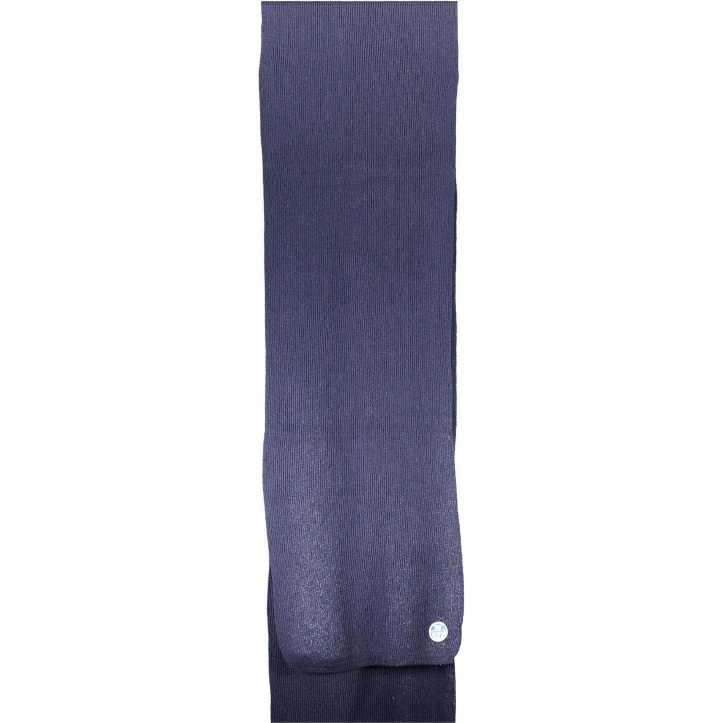 North Sails Blue Cotton Men Scarf North Sails