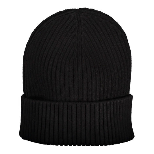 Calvin Klein Black Cotton Men Cap Calvin Klein