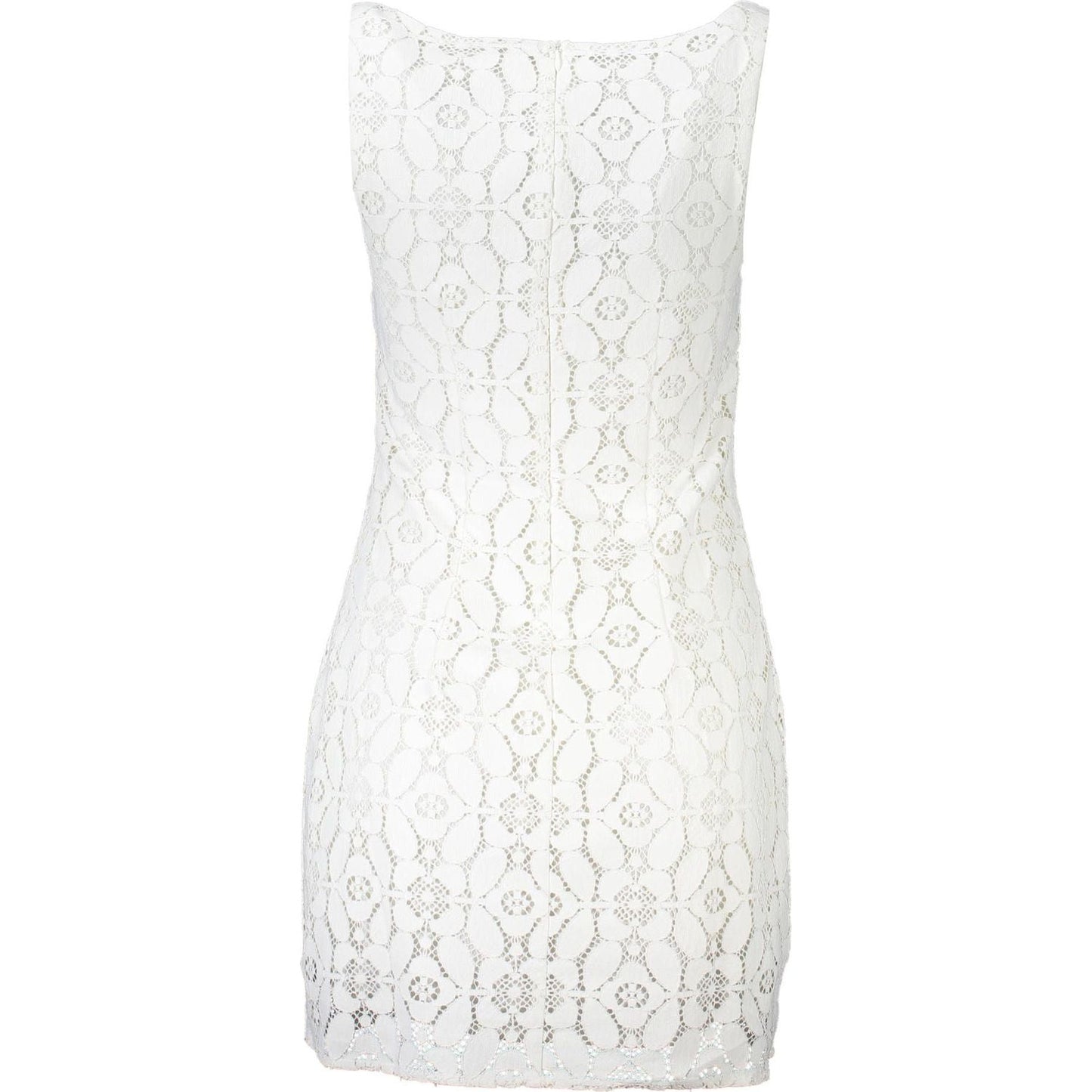 Desigual White Polyester Women Dress Desigual