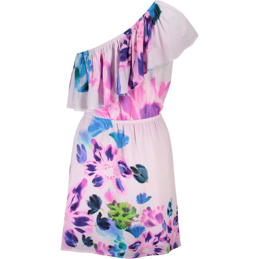 Desigual Pink Viscose Women Dress Desigual