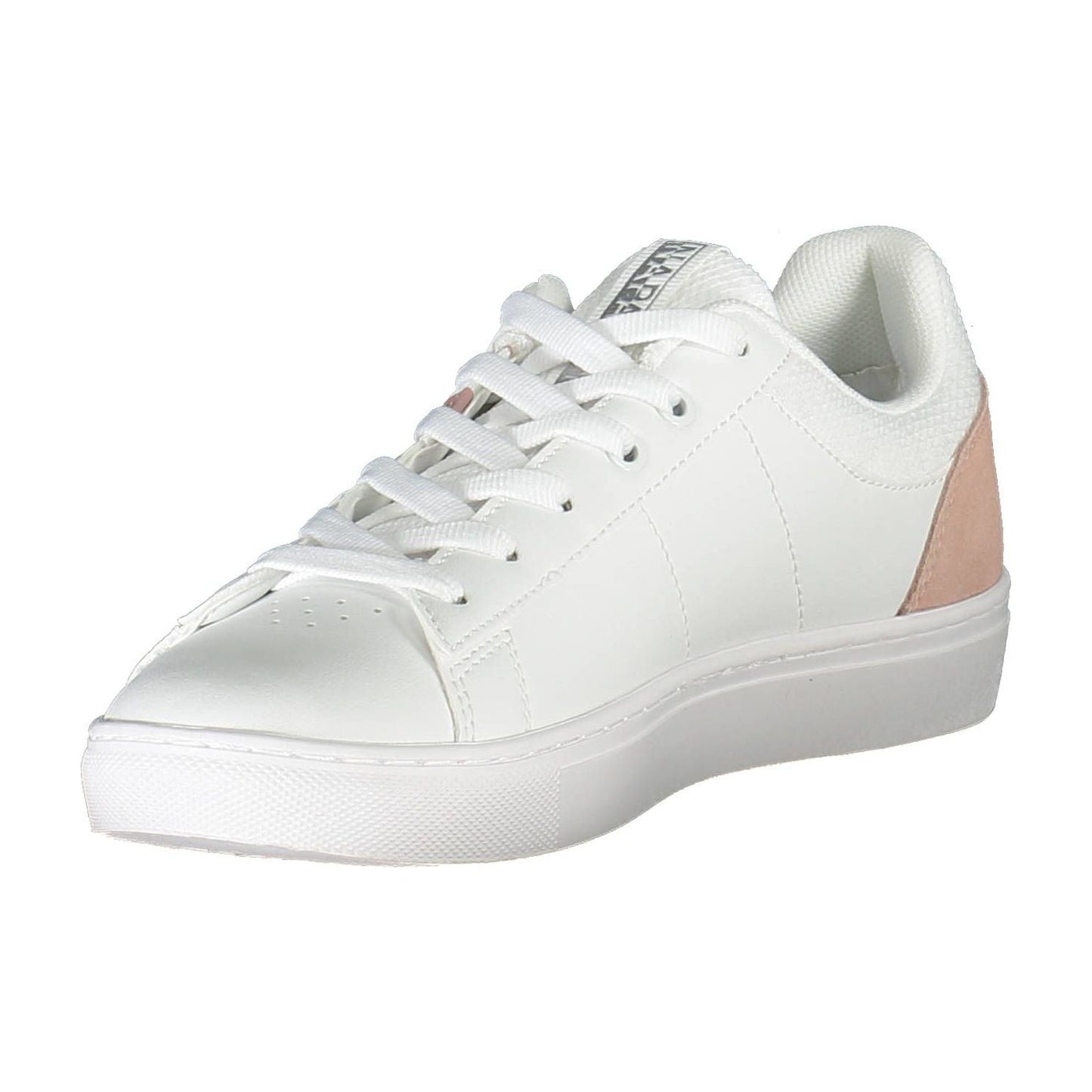 Napapijri White Leather Women Sneaker Napapijri