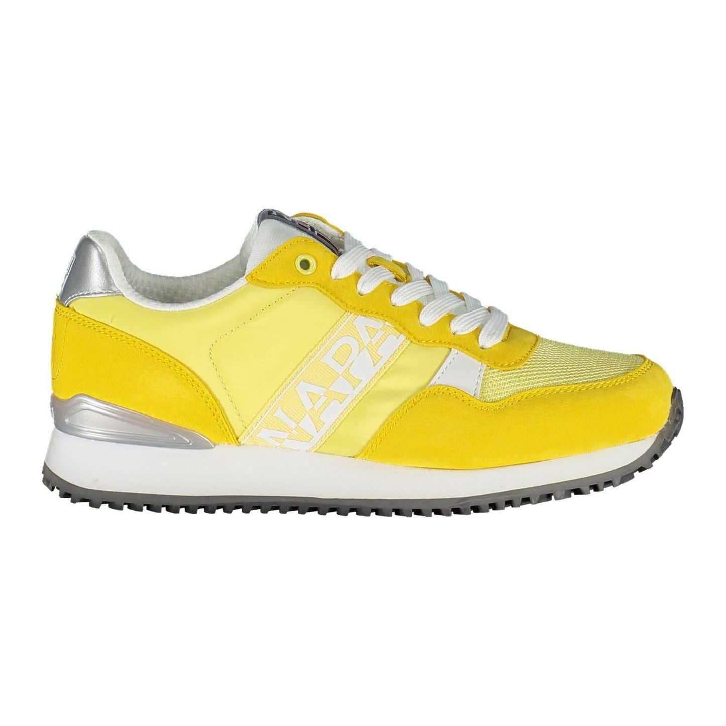 Napapijri Yellow Polyester Women Sneaker Napapijri