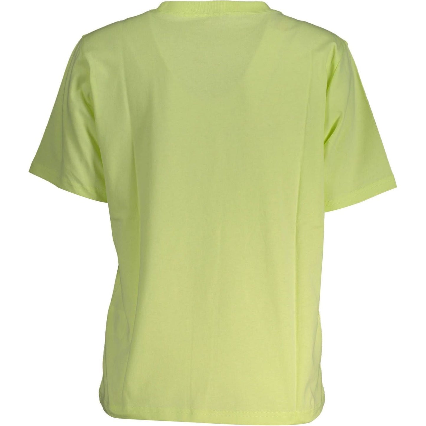 North Sails Yellow Cotton Women TShirt North Sails