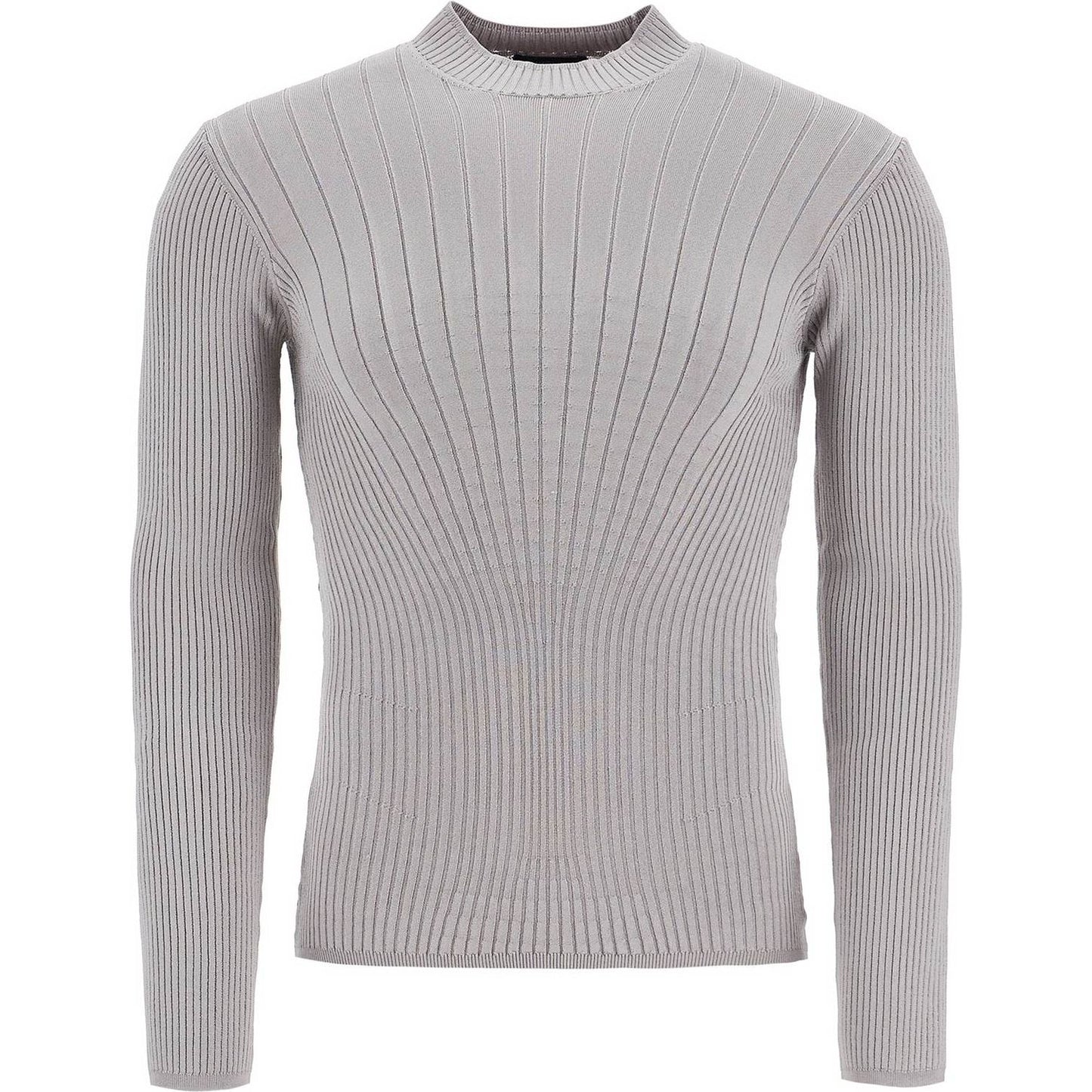 Mugler fitted long-sleeved top Knitwear Mugler