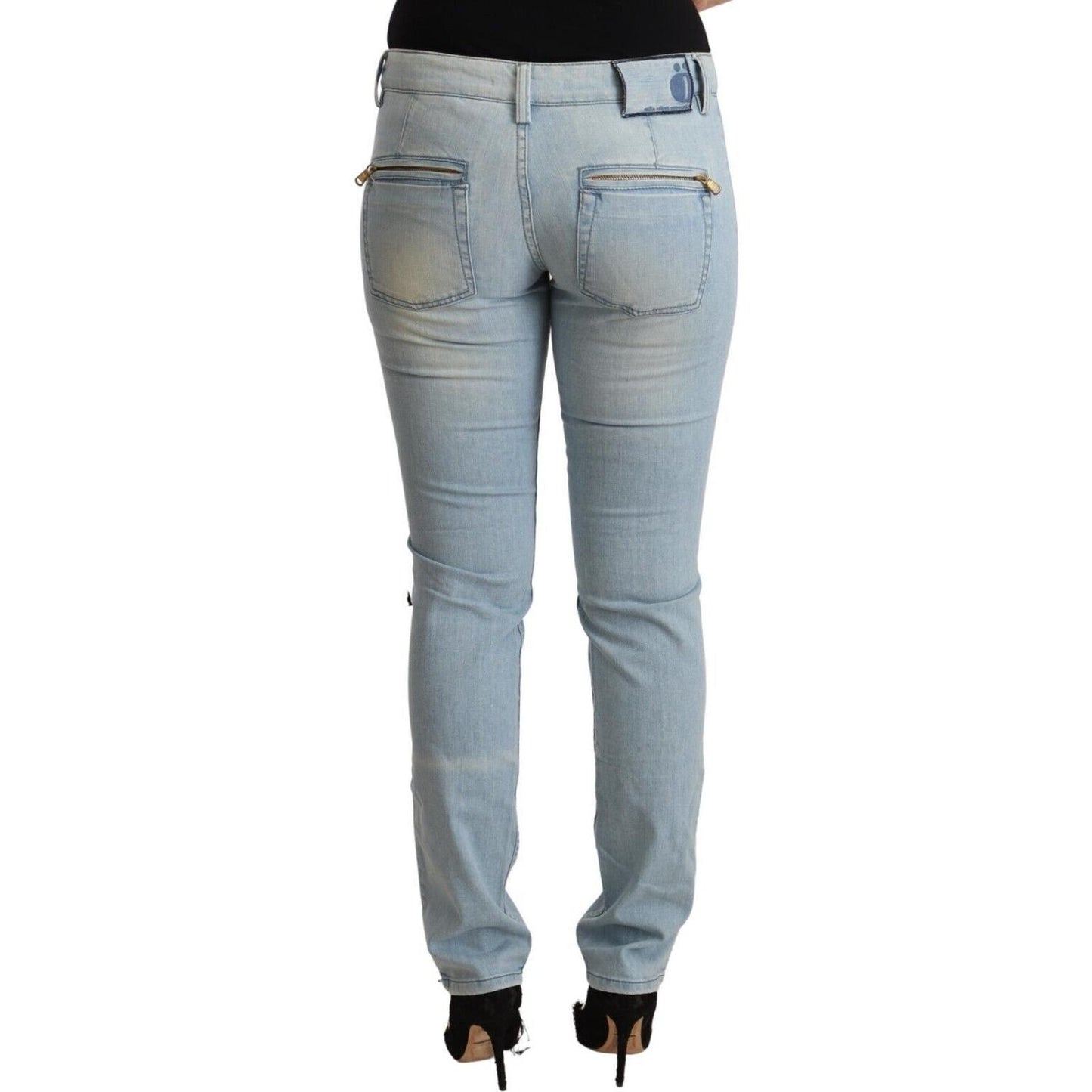 MILA SCHÖN Elegant Slim Fit Cotton Blend Jeans MILA SCHÖN