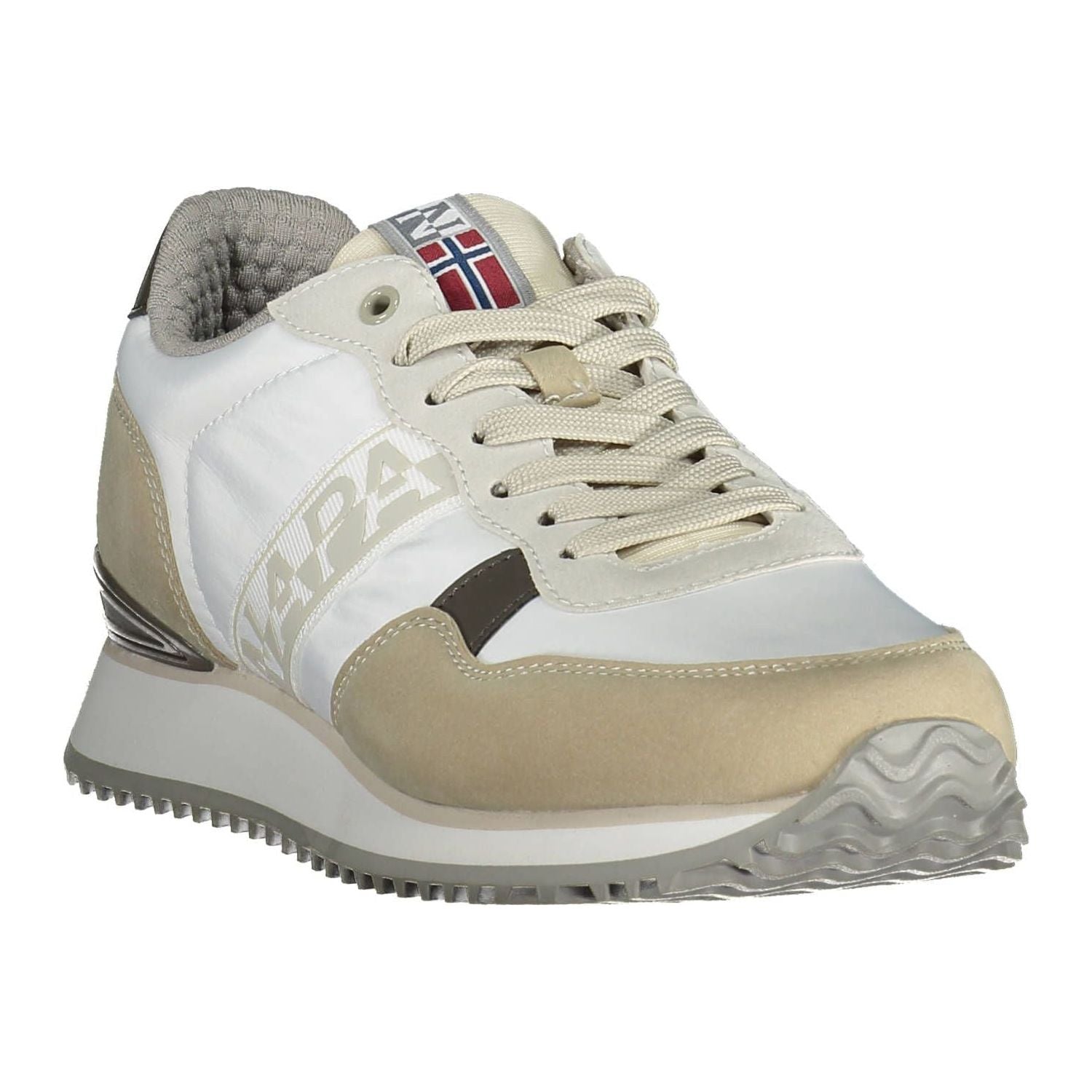 Napapijri White Polyester Men Sneaker